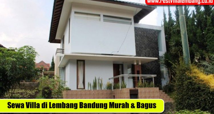 Villa Murah di Lembang Bagus